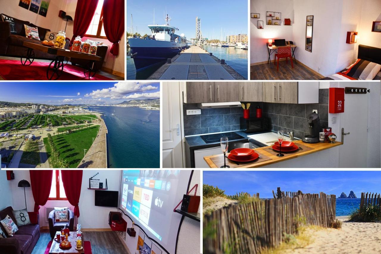 L'Aparte H24,Cosy,Port,Plage,Wifi,Netflix Ла-Сейн-сюр-Мер Екстер'єр фото